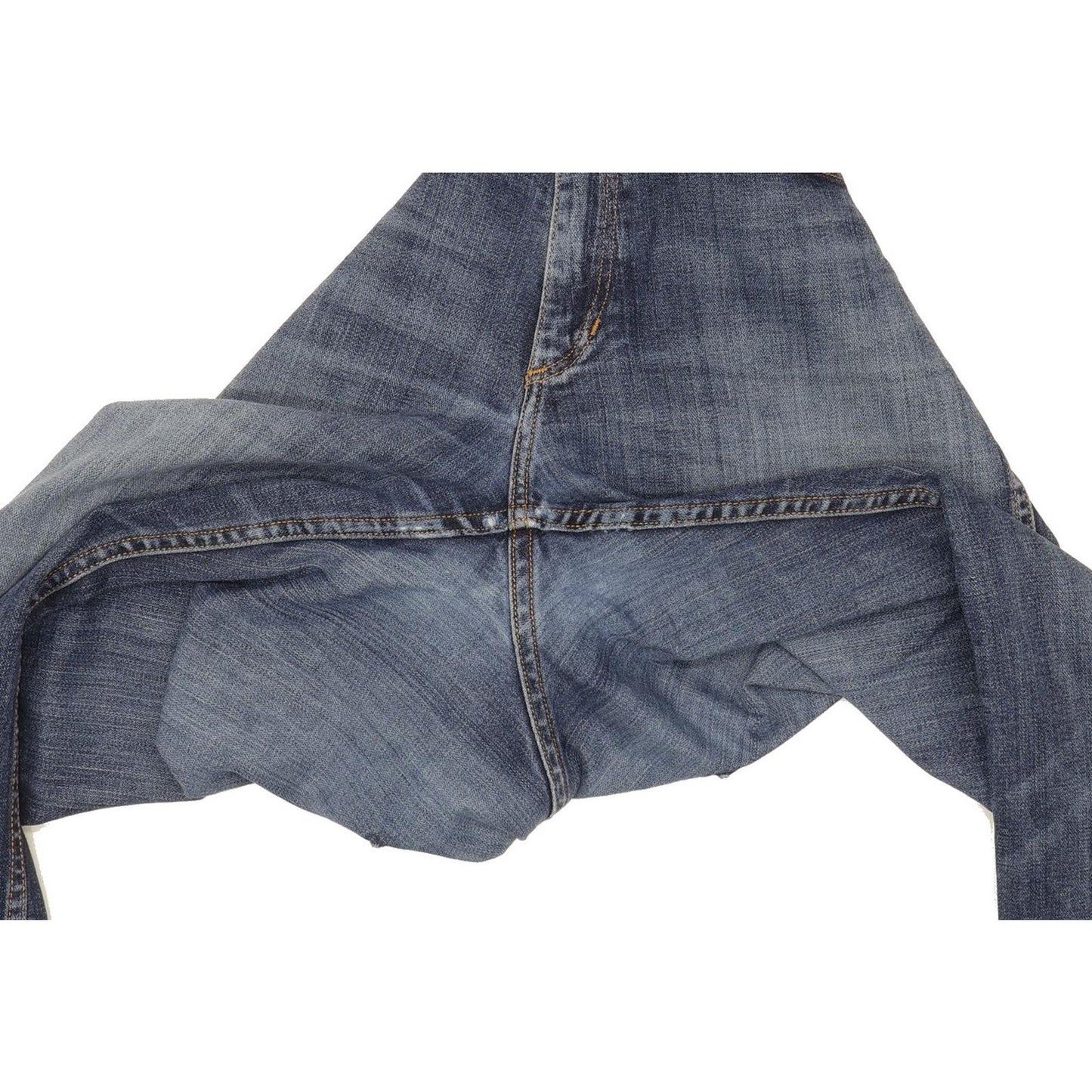 Wrangler Ace Men Blue Straight Regular Stretch Jeans W34 L33