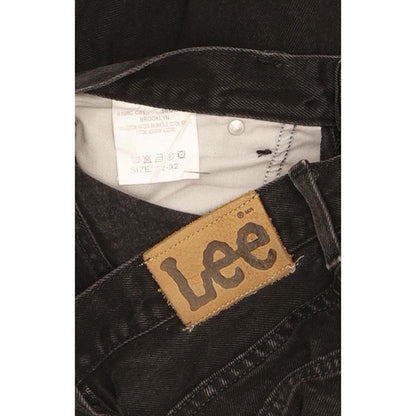 Lee Brooklyn Men Black Straight Regular Jeans W31 L31