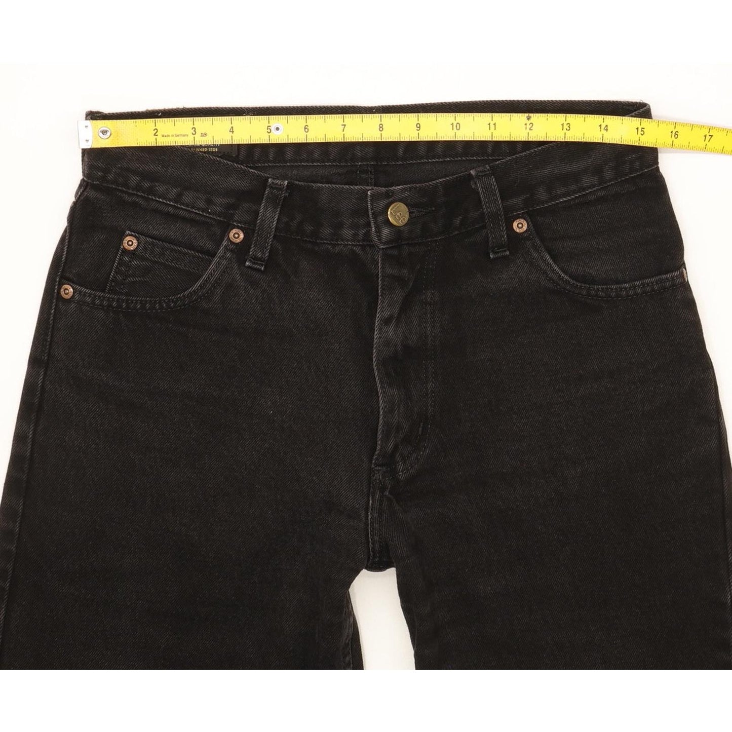 Lee Brooklyn Men Black Straight Regular Jeans W31 L31
