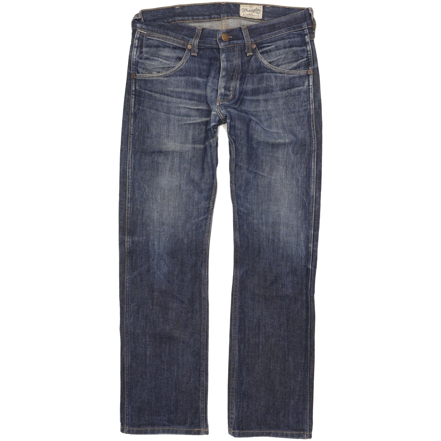 Wrangler Ace Men Blue Straight Regular Jeans W31 L30