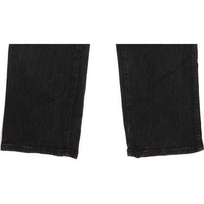 Wrangler Texas Men Black Straight Regular Stretch Jeans W34 L32