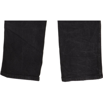 Wrangler Texas Men Black Straight Regular Stretch Jeans W34 L32