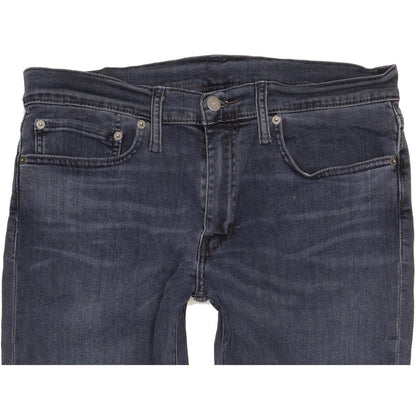Levi's 511 Men Blue Straight Slim Stretch Jeans W34 L32
