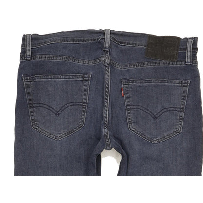Levi's 511 Men Blue Straight Slim Stretch Jeans W34 L32