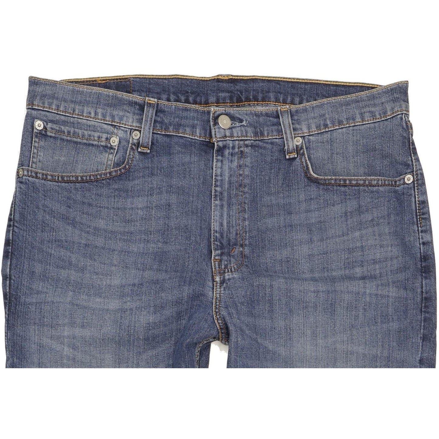 Levi's 751 Men Blue Straight Regular Stretch Jeans W36 L30
