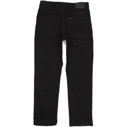 Lee Brooklyn Men Black Straight Regular Stretch Jeans W34 L30
