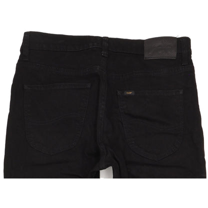 Lee Brooklyn Men Black Straight Regular Stretch Jeans W34 L30