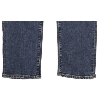 Levi's 724 Blue Straight Slim Stretch Jeans High Waisted W32 L30