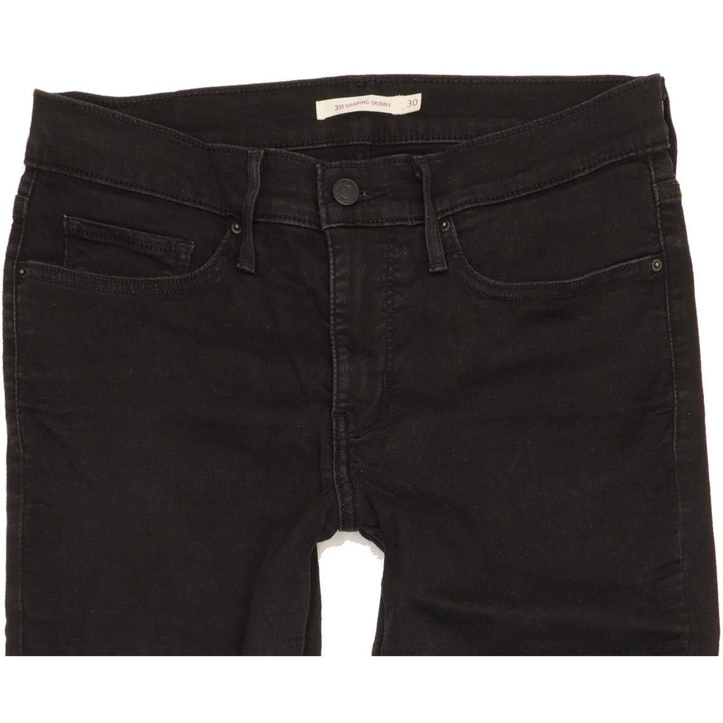 Levi's 311 Shaping Women Black Skinny Slim Stretch Jeans W30 L28