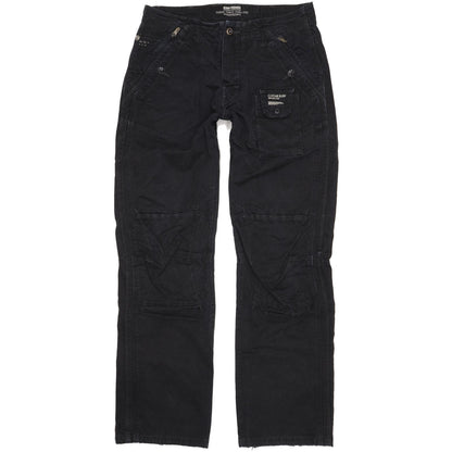 G-Star Sport Elwood Men Black Straight Regular Jeans W32 L33