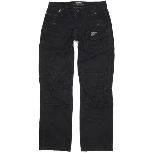 G-Star Sport Elwood Men Black Straight Regular Jeans W32 L33