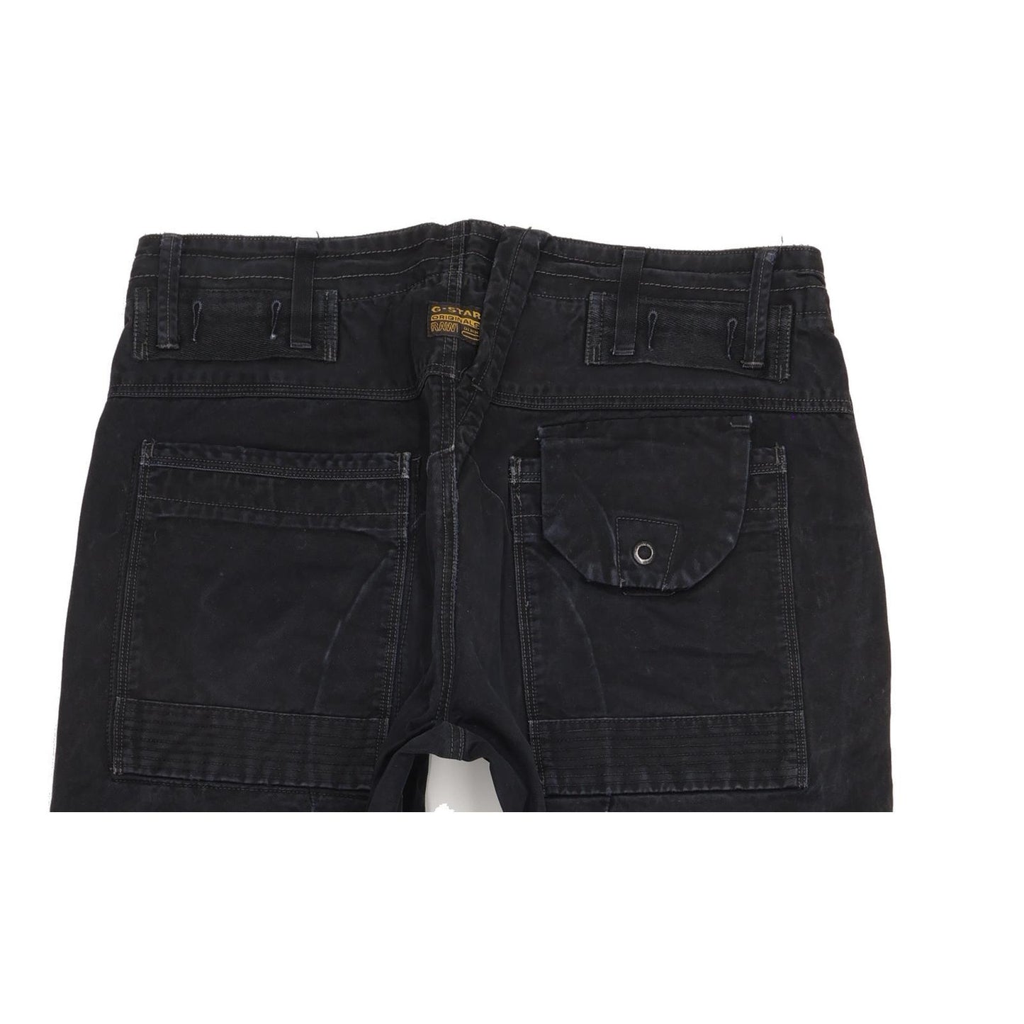 G-Star Sport Elwood Men Black Straight Regular Jeans W32 L33