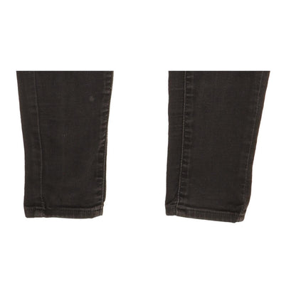 Levi's Mile Women Black Skinny Slim Stretch Jeans W25 L30