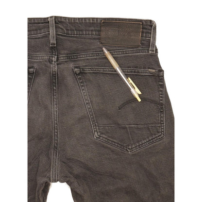 G-Star 3301 Men Charcoal Tapered Regular Stretch Jeans W34 L37