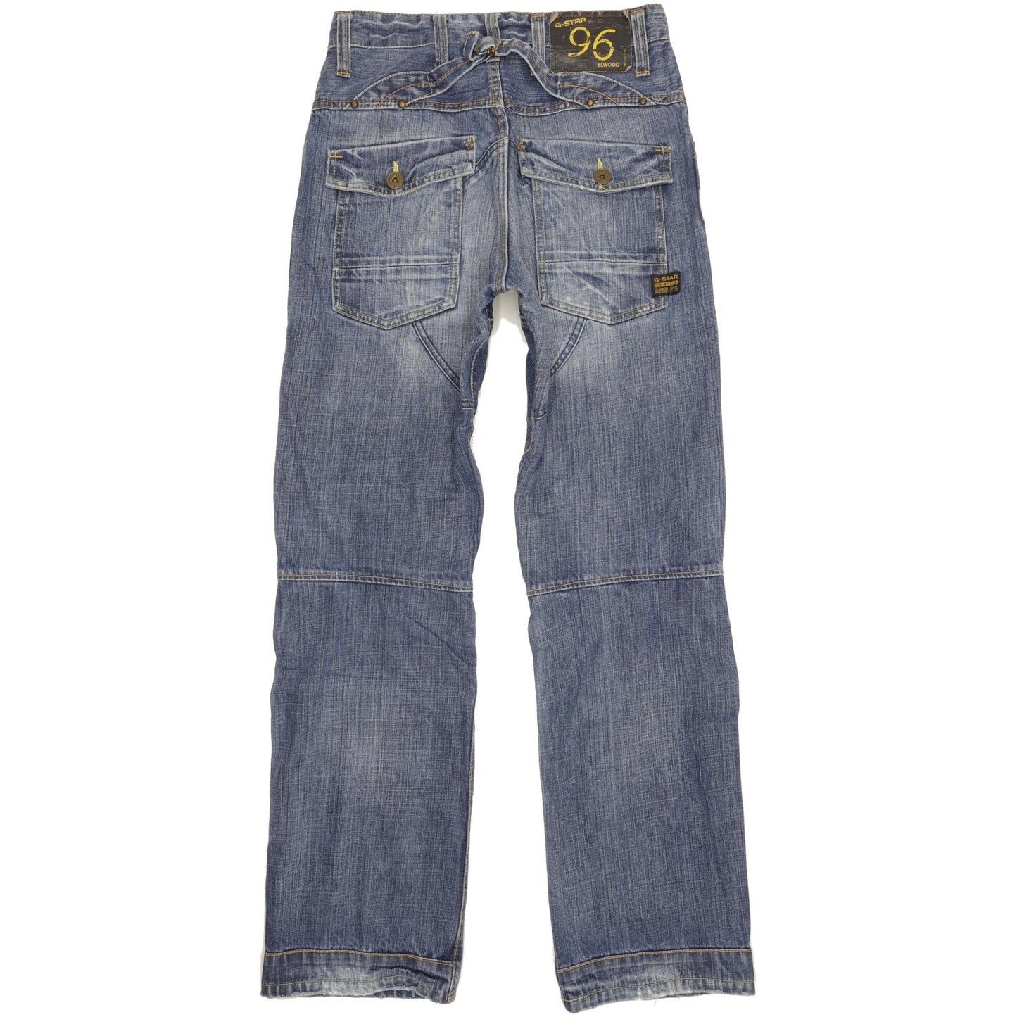 G-Star Elwood Heritage Men Blue Straight Loose Jeans W31 L36