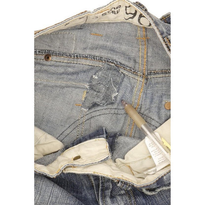 G-Star Elwood Heritage Men Blue Straight Loose Jeans W31 L36
