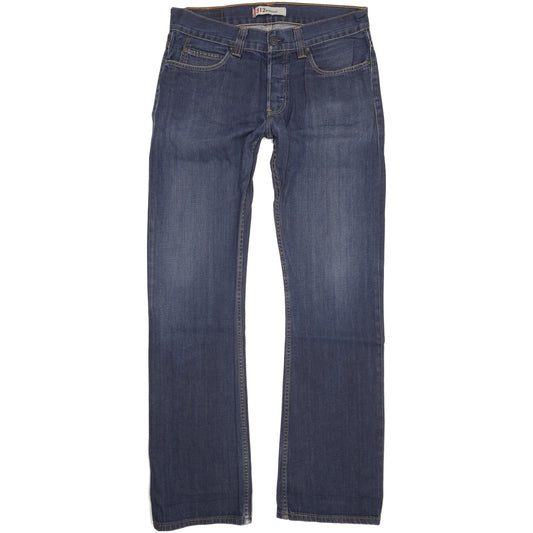 Levi's 512 Men Blue Bootcut Slim Jeans W34 L36