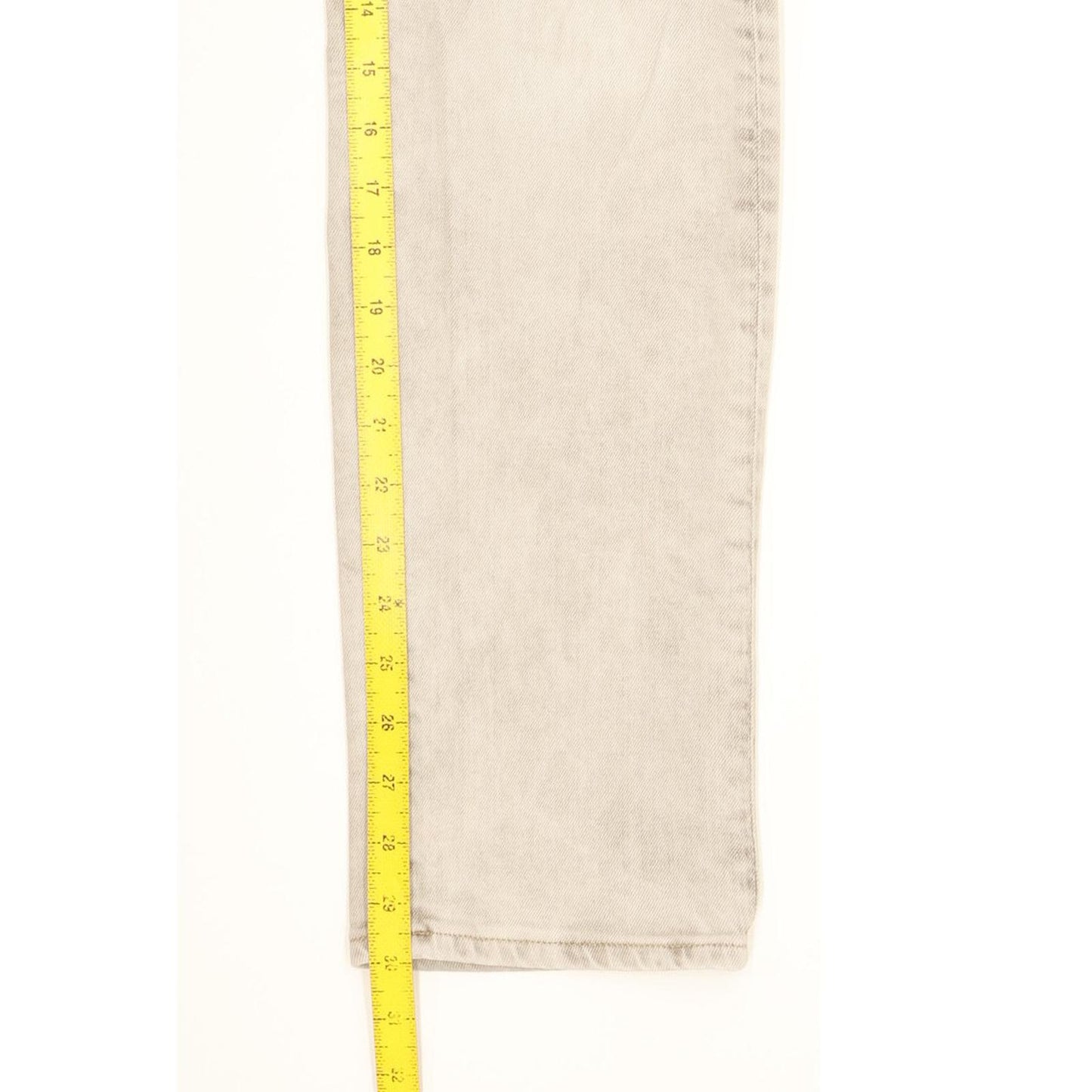 G-Star 3301 Men Grey Straight Slim Stretch Jeans W31 L30