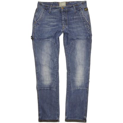 G-Star State Men Blue Tapered Regular Chino Jeans W36 L36