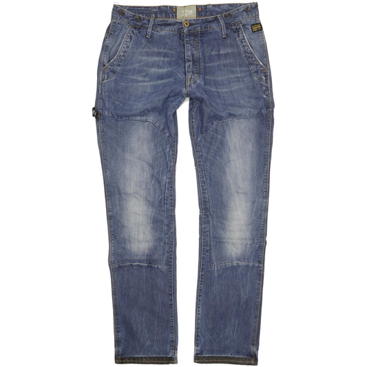 G-Star State Men Blue Tapered Regular Chino Jeans W36 L36
