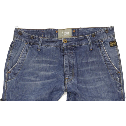 G-Star State Men Blue Tapered Regular Chino Jeans W36 L36