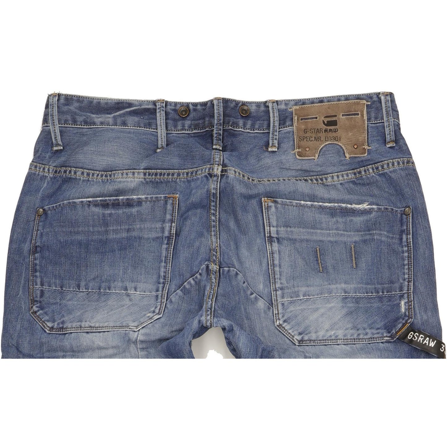G-Star State Men Blue Tapered Regular Chino Jeans W36 L36