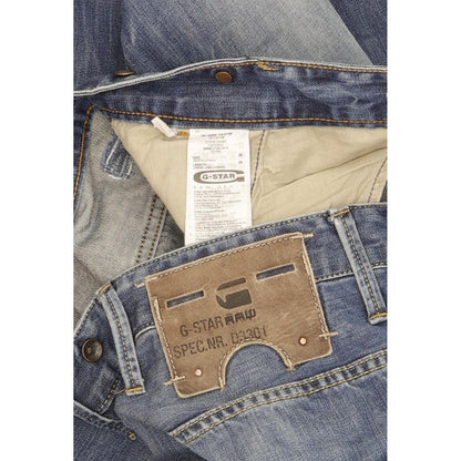 G-Star State Men Blue Tapered Regular Chino Jeans W36 L36