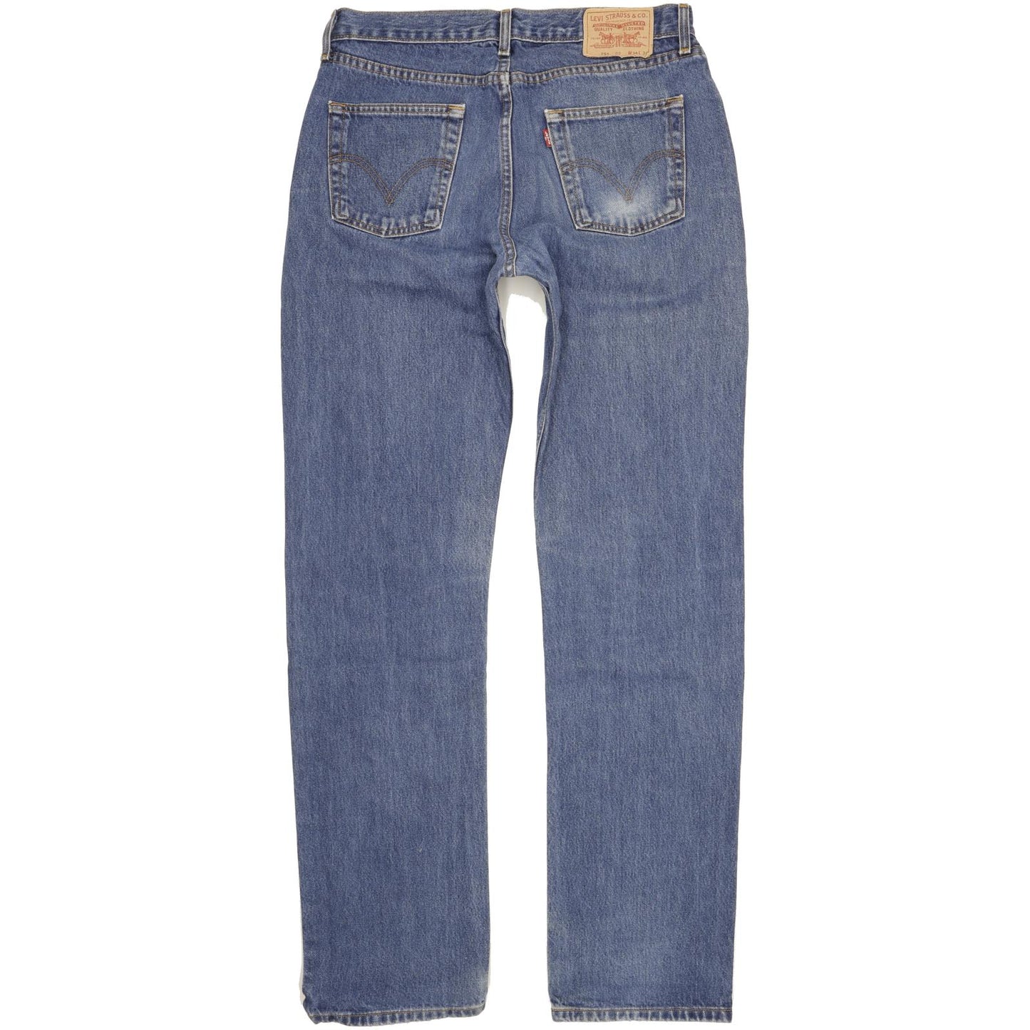 Levi's 751 Men Blue Straight Regular Jeans W34 L36
