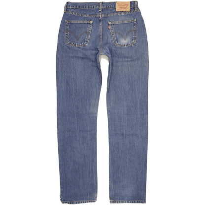 Levi's 751 Men Blue Straight Regular Jeans W34 L36