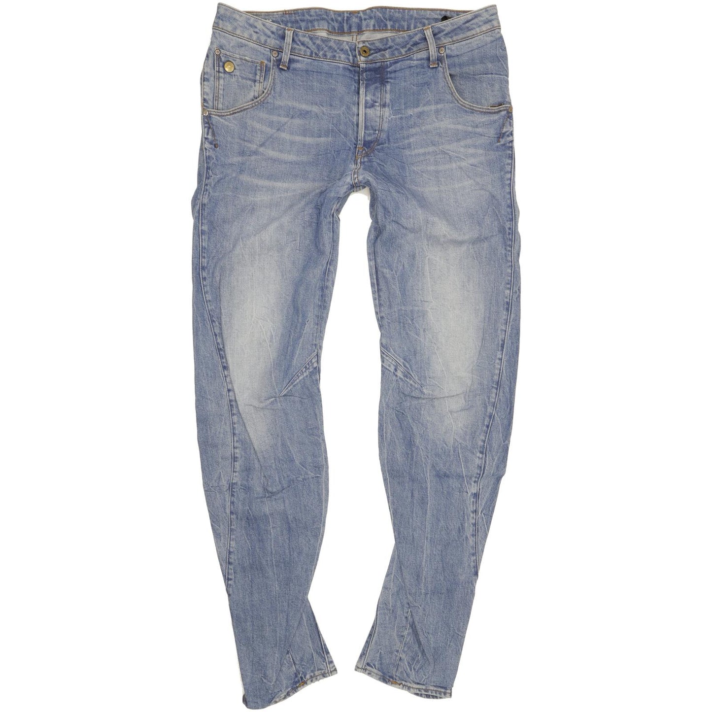 G-Star Arc 3D Men Blue Tapered Slim Stretch Jeans W34 L36