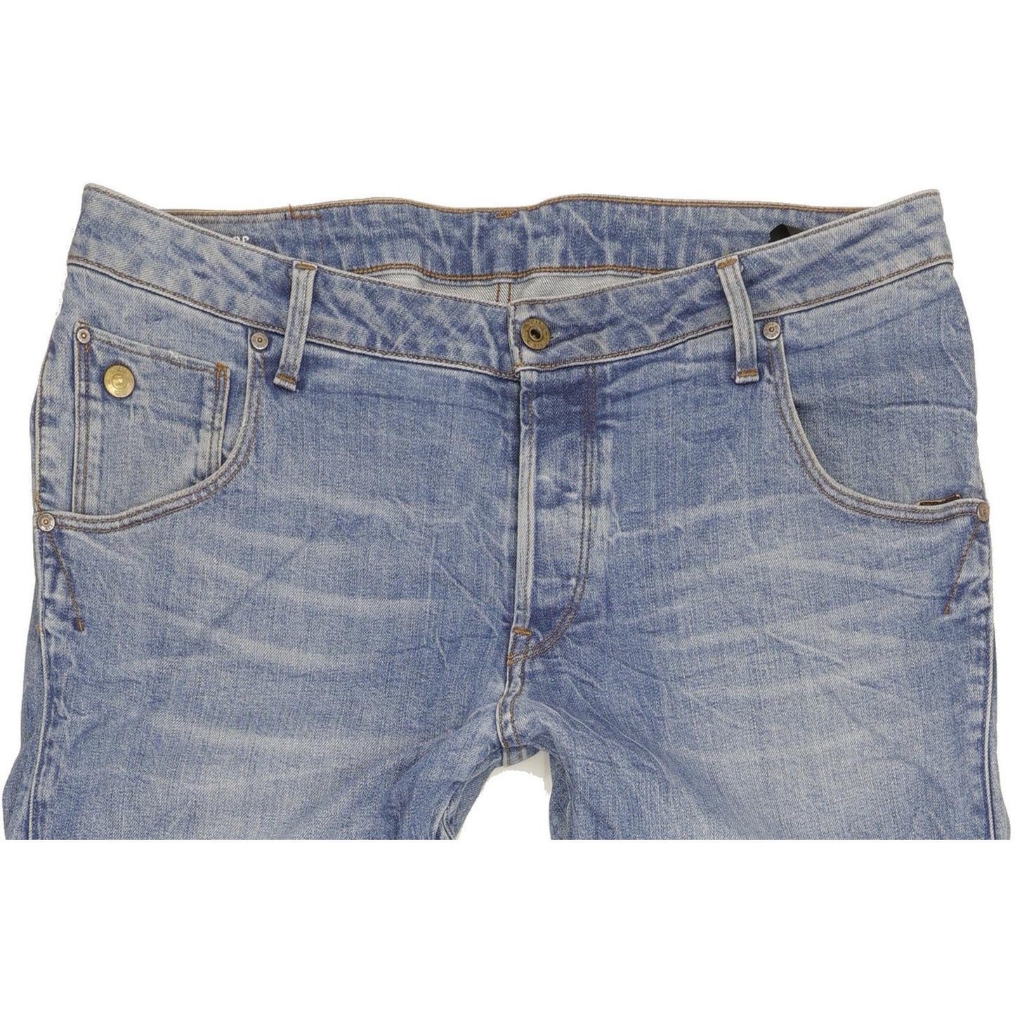 G-Star Arc 3D Men Blue Tapered Slim Stretch Jeans W34 L36