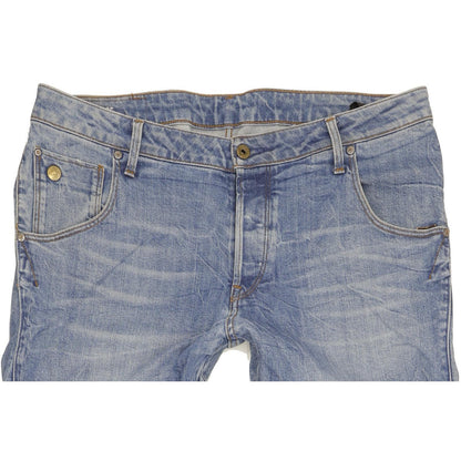 G-Star Arc 3D Men Blue Tapered Slim Stretch Jeans W34 L36