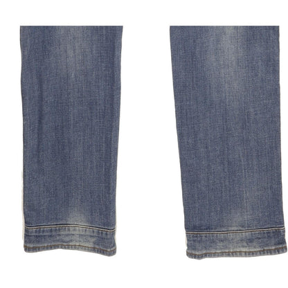 G-Star 5620 3D Men Blue Straight Slim Stretch Jeans W34 L37