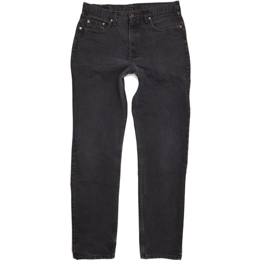 Levi's 615 Men Black Straight Regular Jeans W36 L36