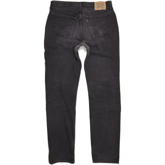 Levi's 615 Men Black Straight Regular Jeans W36 L36