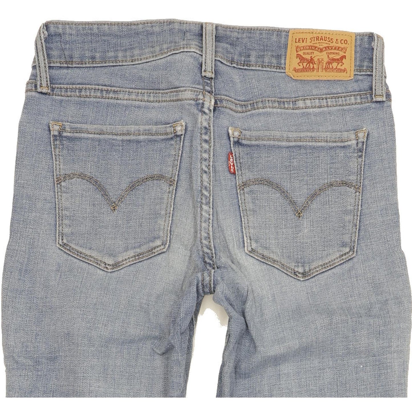 Levi's 711 Women Blue Skinny Slim Stretch Jeans W26 L28