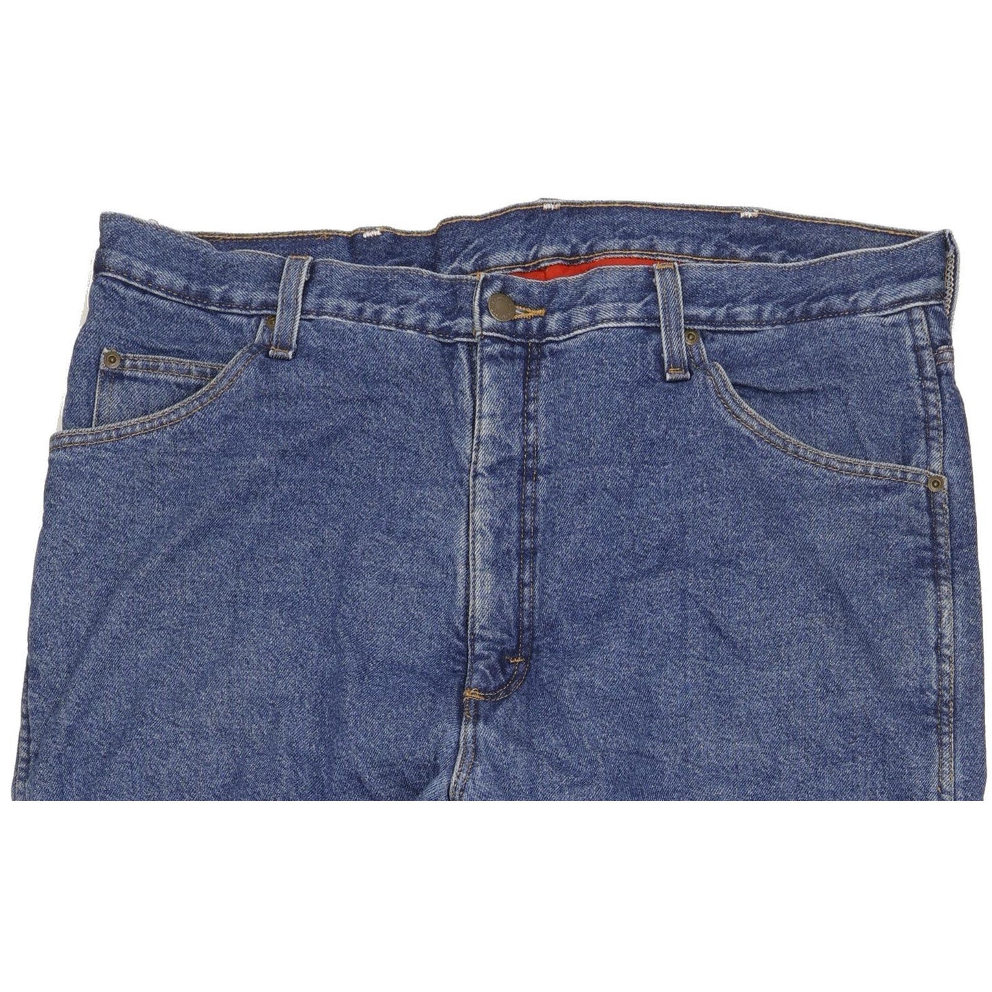 Wrangler Fleece Lined Men Blue Straight Regular Jeans W40 L33