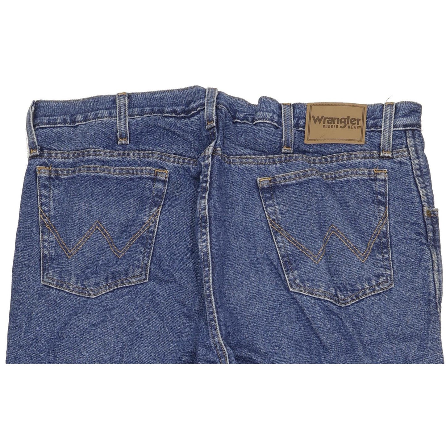 Wrangler Fleece Lined Men Blue Straight Regular Jeans W40 L33
