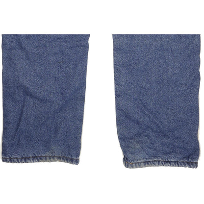 Wrangler Fleece Lined Men Blue Straight Regular Jeans W40 L33