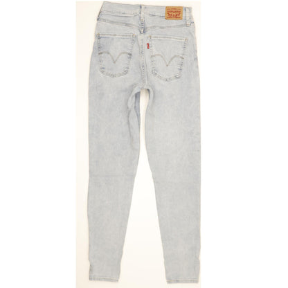 Levi's Mile Blue Skinny Slim Jeans High Waisted W27 L30