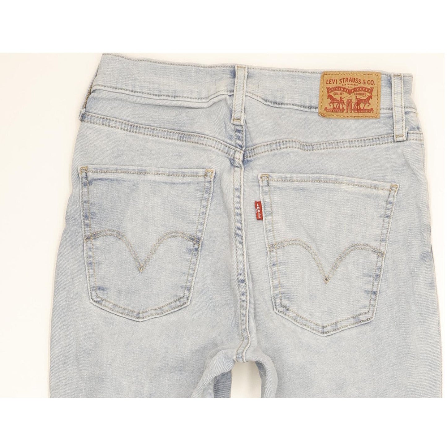 Levi's Mile Blue Skinny Slim Jeans High Waisted W27 L30