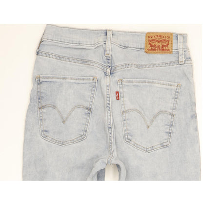 Levi's Mile Blue Skinny Slim Jeans High Waisted W27 L30