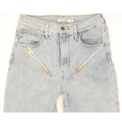 Levi's Mile Blue Skinny Slim Jeans High Waisted W27 L30