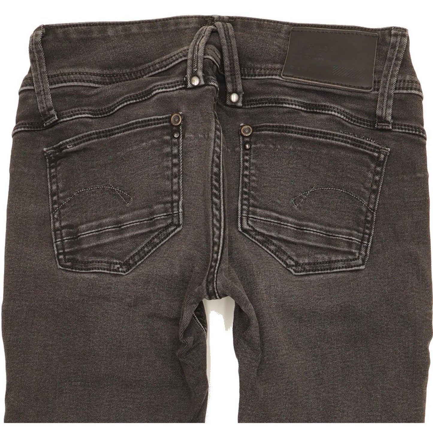 G-Star Women Black Skinny Slim Stretch Jeans W26 L27
