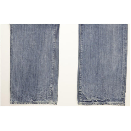 G-Star 3301 Men Blue Straight Regular Jeans W34 L37