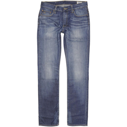 G-Star 3301 Men Blue Straight Slim Jeans W34 L36