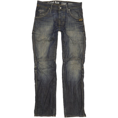 G-Star Jack Men Blue Straight Regular Jeans W34 L34
