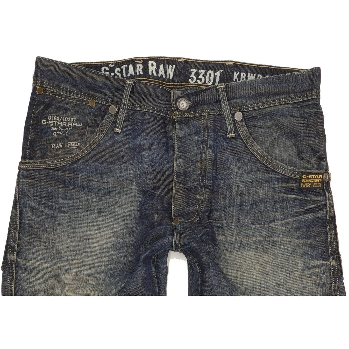 G-Star Jack Men Blue Straight Regular Jeans W34 L34