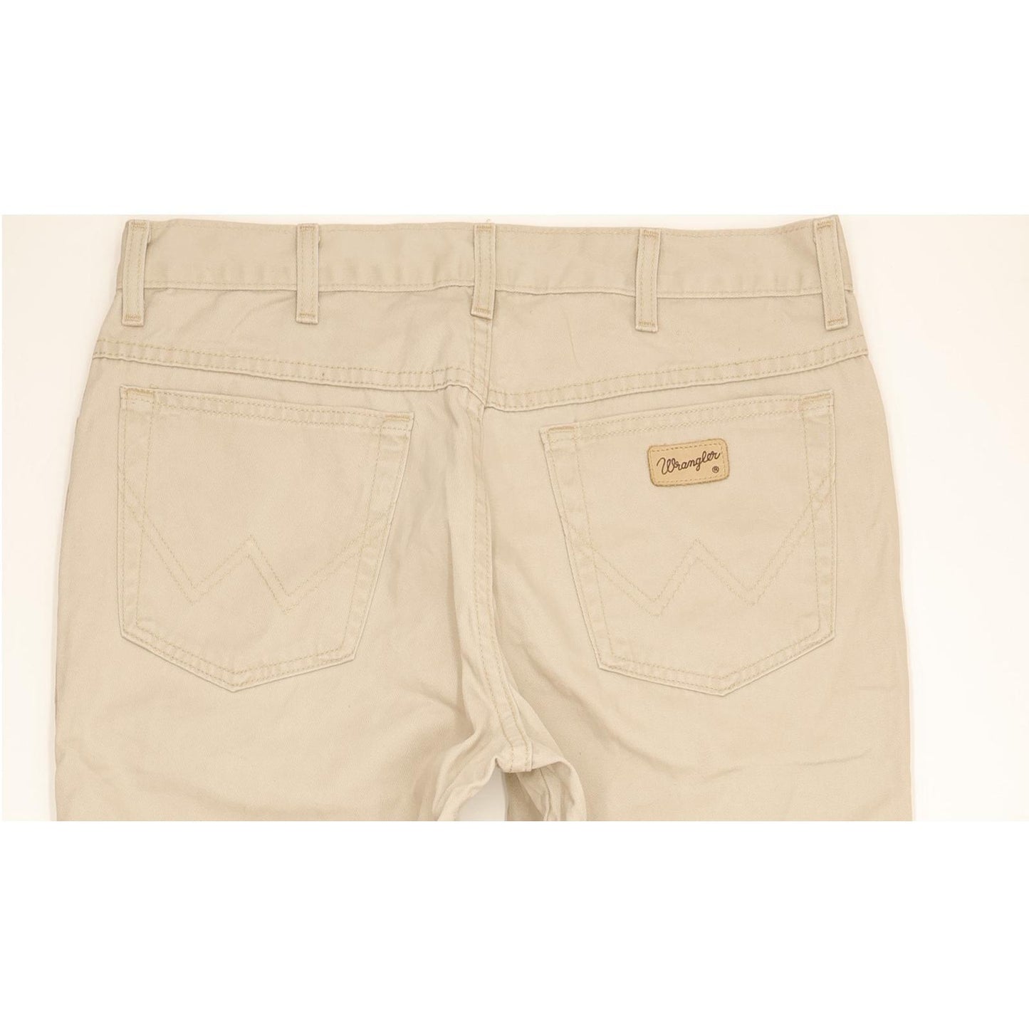 Wrangler Comfort Men Beige Straight Regular Jeans W34 L34