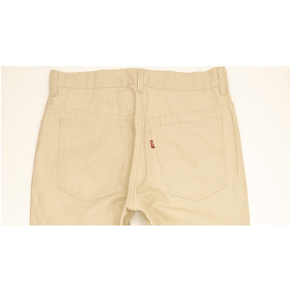 Levi's 566 Men Beige Straight Regular Jeans W32 L32